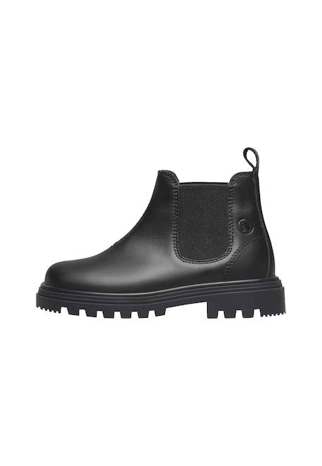 Chaussures premiers pas en cuir keeira Noir- 3 - vertbaudet enfant 