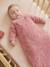 Gigoteuse bébé velours côtelé beige+vieux rose 9 - vertbaudet enfant 