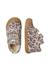 Chaussons premiers pas en suède imprimé léopard cocoon vl Beige-+Ébène+Marron- 4 - vertbaudet enfant 