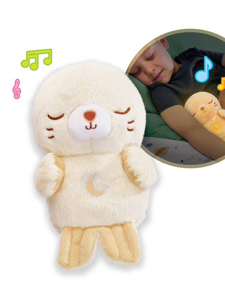 Veilleuse musicale LumiZen beige+rose 2 - vertbaudet enfant 