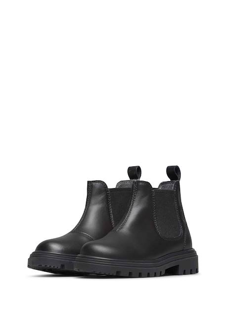 Chaussures premiers pas en cuir keeira Noir- 5 - vertbaudet enfant 