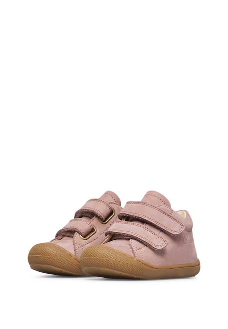 Chaussures premiers pas en suède cocoon vl Kaki-+Marine-marron+Marron-+Rose- 20 - vertbaudet enfant 