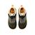 Sneakers garçon synthétique fermeture adhésive barefoot Bleu moyen+Blue+Vert olive 14 - vertbaudet enfant 