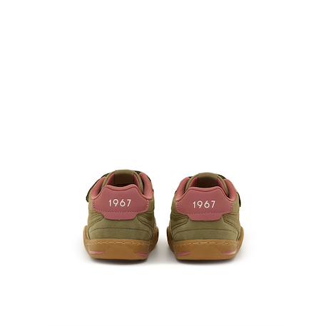 Sneakers filles synthétique fermeture adhésive barefoot Green 5 - vertbaudet enfant 