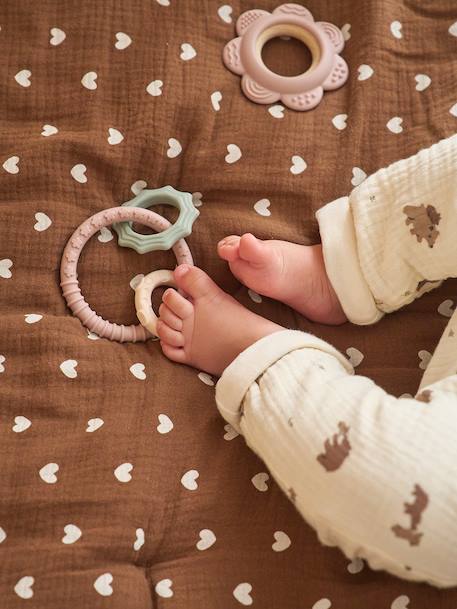Fond de parc en gaze de coton chocolat 3 - vertbaudet enfant 