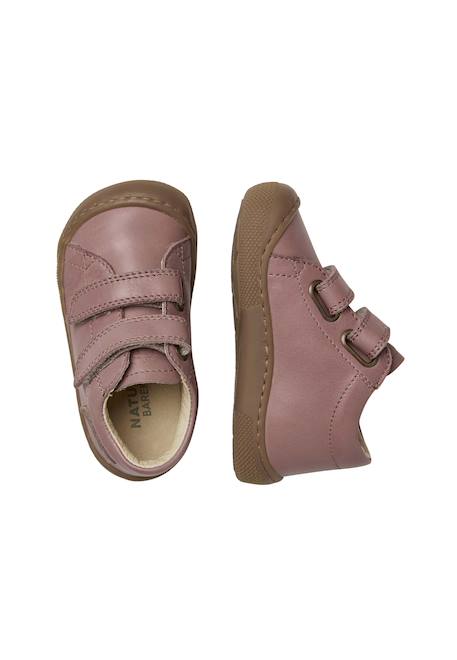 Chaussures barefoot en cuir amur vl Gris tourterelle-+Rose- 9 - vertbaudet enfant 