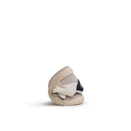 Sneakers garçon synthétique fermeture adhésive barefoot Blue+White 9 - vertbaudet enfant 