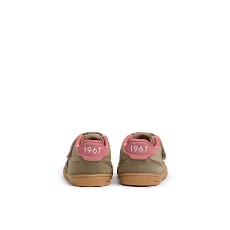 Sneakers filles synthétique fermeture adhésive barefoot Green 5 - vertbaudet enfant 