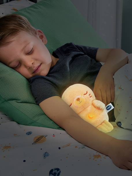 Veilleuse musicale LumiZen beige+rose 3 - vertbaudet enfant 