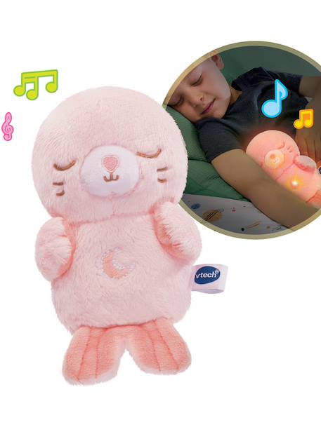 Veilleuse musicale LumiZen beige+rose 9 - vertbaudet enfant 