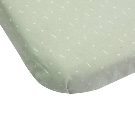 Lot de 2 draps housses pour berceau bébé certifiées oeko-tex® standard 100 Rosa+Verde 4 - vertbaudet enfant 