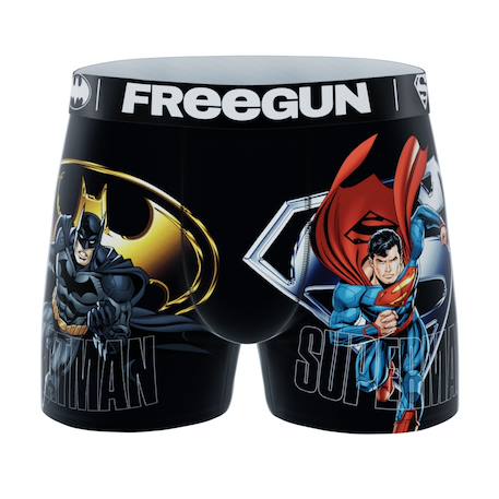 Lot de 3 boxers junior dc comics Noir/gris/bleu/rouge/doré/blanc 5 - vertbaudet enfant 