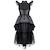 Déguisement enfant – robe de sorcière gothique Noir 2 - vertbaudet enfant 