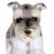 Peluche - peluche floppipup schnauzer - 22 cm Gris 3 - vertbaudet enfant 