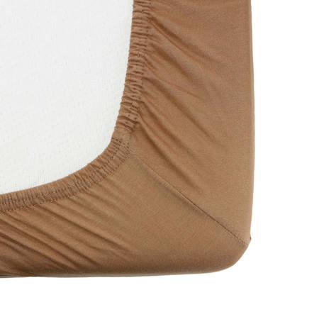Drap housse oeko-tex® standard 100 Albaricoque+Arena+Azul+Azul cielo+Azul marino+Blanco+Camel+Caribe+Gris+Vainilla+Verde+Verde oliva 24 - vertbaudet enfant 