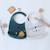 Bavoir silicone avec récupérateur Vainilla+Verde abeto 4 - vertbaudet enfant 