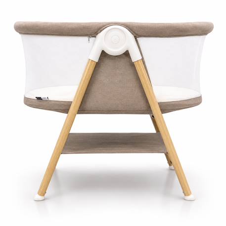 Mini berceau bébé avec moustiquaire Nidus 2 Beige 3 - vertbaudet enfant 