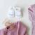Chaussons naissance - message maman d'amour Blanco+Gris+Mostaza+Verde 4 - vertbaudet enfant 