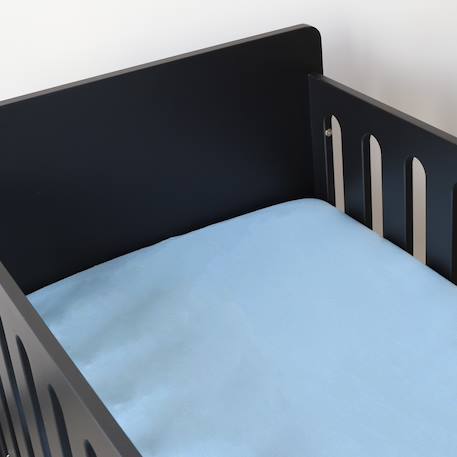 Drap housse oeko-tex® standard 100 Albaricoque+Arena+Azul+Azul cielo+Azul marino+Blanco+Camel+Caribe+Gris+Vainilla+Verde+Verde oliva 8 - vertbaudet enfant 
