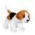 Peluche - peluche floppipup beagle - 22 cm Noir 2 - vertbaudet enfant 
