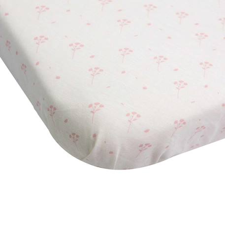 Lot de 2 draps housses pour berceau bébé certifiées oeko-tex® standard 100 Rosa+Verde 1 - vertbaudet enfant 