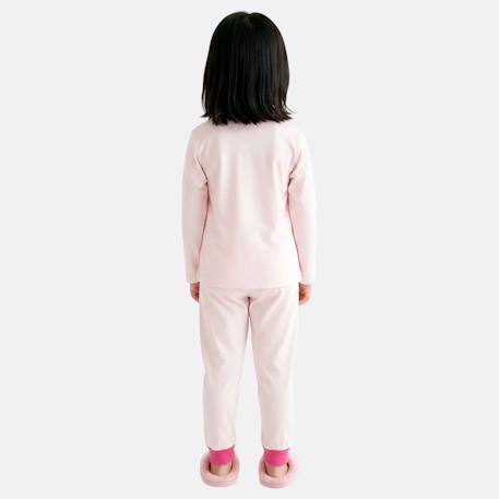 Pyjama fille imprimé manches longues pantalon gabby Rosatre+Rose 3 - vertbaudet enfant 