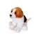 Peluche - peluche floppipup beagle - 22 cm Noir 3 - vertbaudet enfant 