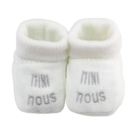 Chaussons naissance - mini nous Azul marino+Beige+Blanco+Gris+Mostaza+Verde 6 - vertbaudet enfant 