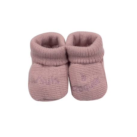 Chausson bébé avec broderie Rosa 1 - vertbaudet enfant 