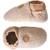 Chaussons enfant cuir souple bouclettes Beige 1 - vertbaudet enfant 