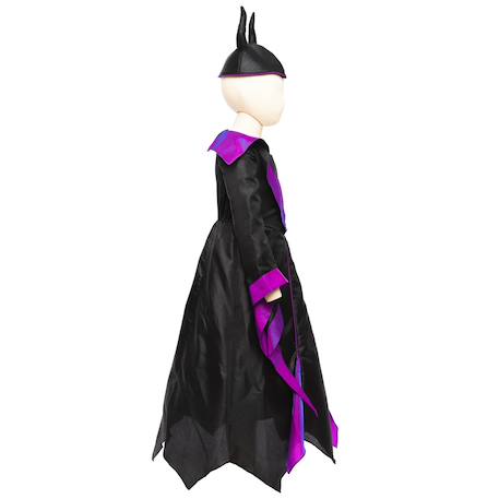 Déguisement princesse méchante enfant avec coiffe Noir 3 - vertbaudet enfant 