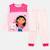 Pyjama fille imprimé manches longues pantalon gabby Rosatre+Rose 4 - vertbaudet enfant 