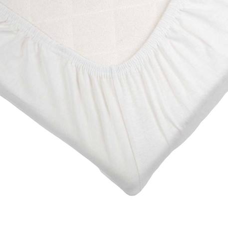 Drap housse oeko-tex® standard 100 Albaricoque+Arena+Azul+Azul cielo+Azul marino+Blanco+Camel+Caribe+Gris+Vainilla+Verde+Verde oliva 42 - vertbaudet enfant 