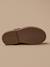 Salomés en cuir fille Bordeaux chocolat+Marine 4 - vertbaudet enfant 