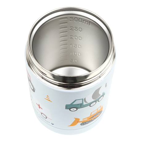 Boîte repas isotherme en inox enfant Gris 3 - vertbaudet enfant 
