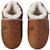 Chaussons bébé cuir souple lazard le renard Marron 2 - vertbaudet enfant 