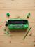Trousse 2 poches minecraft enfant Vert et noir 1 - vertbaudet enfant 