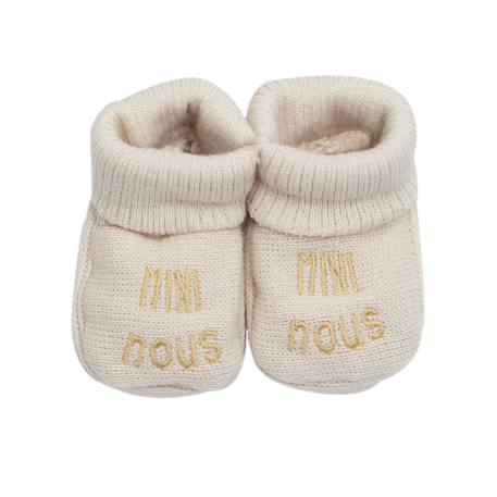 Chaussons naissance - mini nous Azul marino+Beige+Blanco+Gris+Mostaza+Verde 4 - vertbaudet enfant 