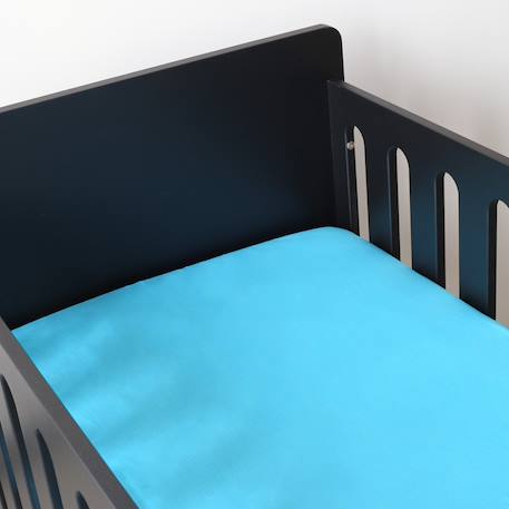 Drap housse oeko-tex® standard 100 Albaricoque+Arena+Azul+Azul cielo+Azul marino+Blanco+Camel+Caribe+Gris+Vainilla+Verde+Verde oliva 26 - vertbaudet enfant 