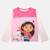 Pyjama fille imprimé manches longues pantalon gabby Rosatre+Rose 5 - vertbaudet enfant 