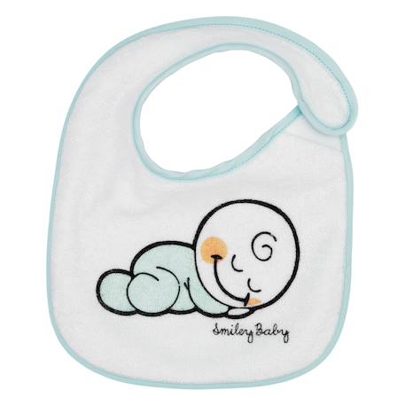 Lot de 2 bavoirs Azul+Coral 2 - vertbaudet enfant 