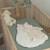Lot de 2 draps-housses lit bébé Blanco+Terracota+Verde arcilla 10 - vertbaudet enfant 