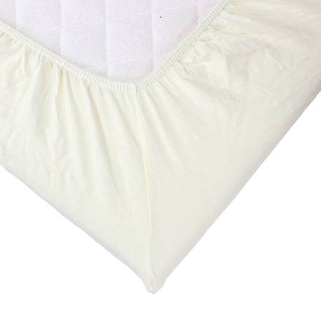 Drap housse oeko-tex® standard 100 Albaricoque+Arena+Azul+Azul cielo+Azul marino+Blanco+Camel+Caribe+Gris+Vainilla+Verde+Verde oliva 35 - vertbaudet enfant 