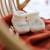 Chaussons naissance - message maman d'amour Blanco+Gris+Mostaza+Verde 2 - vertbaudet enfant 