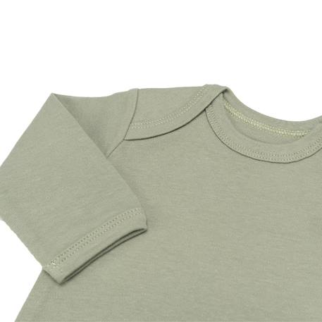 Lot de bodies pour bébé Blanco+Marrón+Rosa+Verde 24 - vertbaudet enfant 
