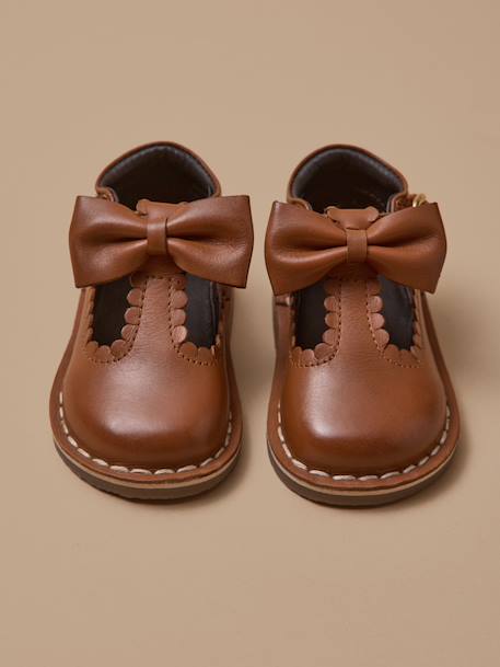 Salomés noeud bébé Cognac+Marine 3 - vertbaudet enfant 