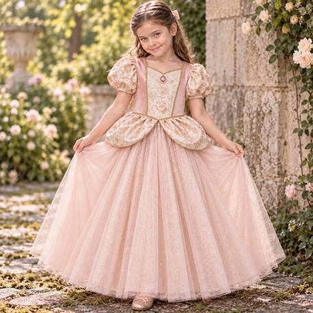 Déguisement enfant robe de princesse aurélia Rose 1 - vertbaudet enfant 