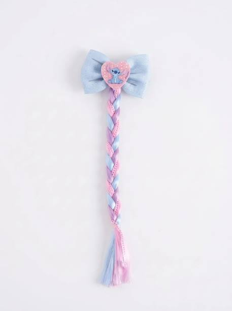 Chouchou tressé stitch avec figurine Bleu et rose 3 - vertbaudet enfant 