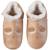 Chaussons cuir souple rosie la souris Beige 2 - vertbaudet enfant 