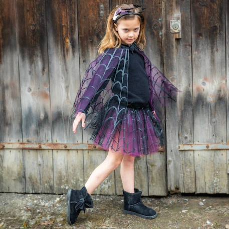 Déguisement enfant tutu et cape de sorcière araignée Violet 1 - vertbaudet enfant 